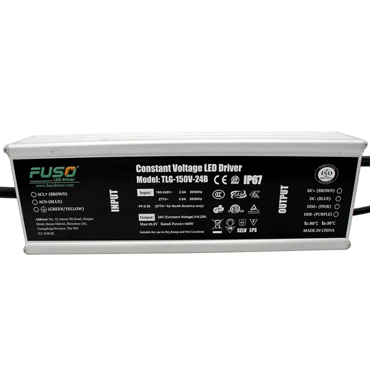 Controlador LED de voltaje constante de alto PF 150w