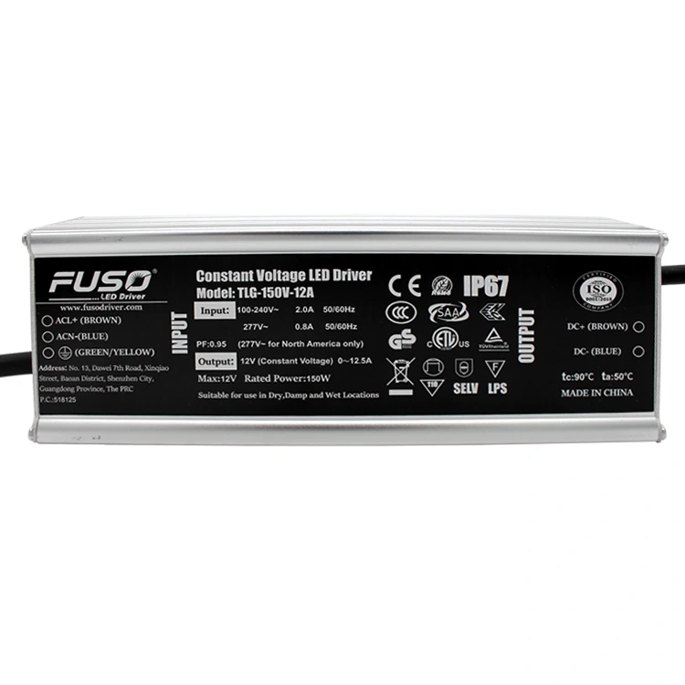 Controlador LED de voltaje constante alto PF 24v 150w