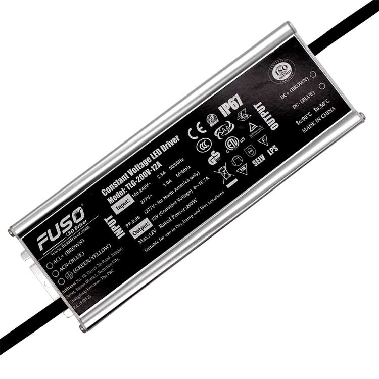 High PF 24V 200w Constant Voltage Led power supply